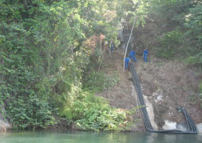 Preparação de chegada dos Cabos