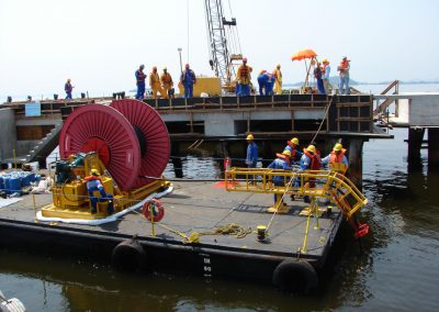 Preparação de Lançamento de Cabo